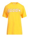 yz S[fO[X fB[X TVc gbvX T-shirt Ocher