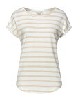 【送料無料】 ビーヤング レディース Tシャツ トップス T-shirt Beige