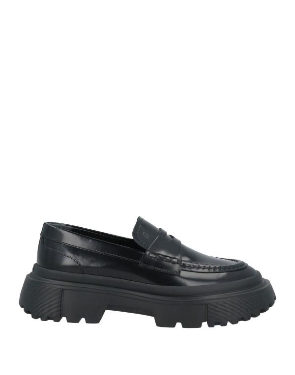 【送料無料】 ホーガン レディース スリッポン・ローファー シューズ Loafers Black