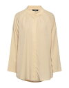  アルファス テューディオ レディース シャツ トップス Solid color shirts & blouses Beige