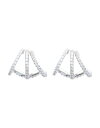 【送料無料】 シージーバイケネスジェイレーン レディース ピアス・イヤリング アクセサリー Earrings Silver