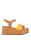 【送料無料】 カフェノワール レディース サンダル シューズ Sandals Camel