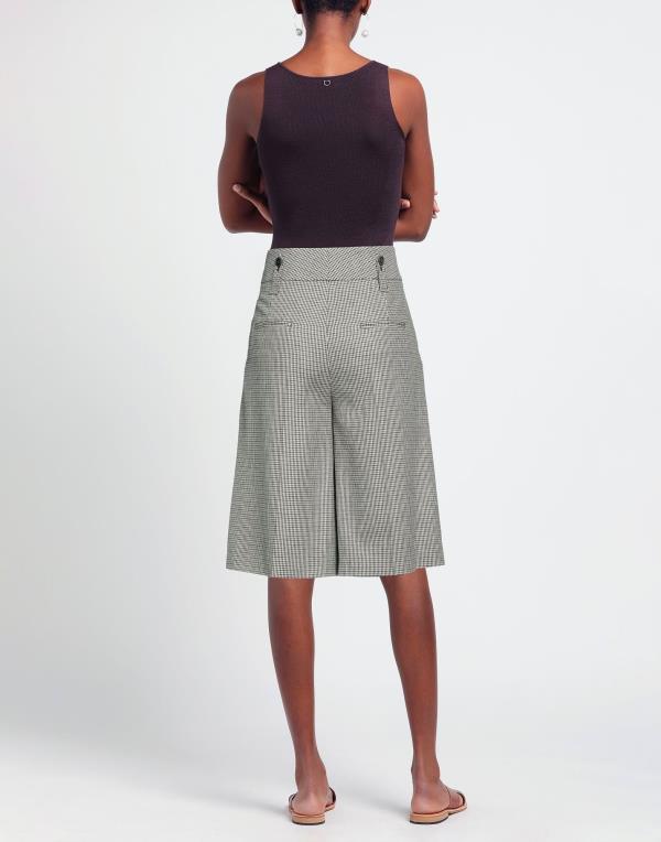 【送料無料】 イレブンティ レディース カジュアルパンツ クロップドパンツ ボトムス Cropped pants & culottes Military green