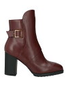 【送料無料】 トッズ レディース ブーツ・レインブーツ ブーティ シューズ Ankle boot Burgundy