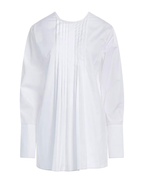 【送料無料】 マルニ レディース シャツ トップス Solid color shirts & blouses White