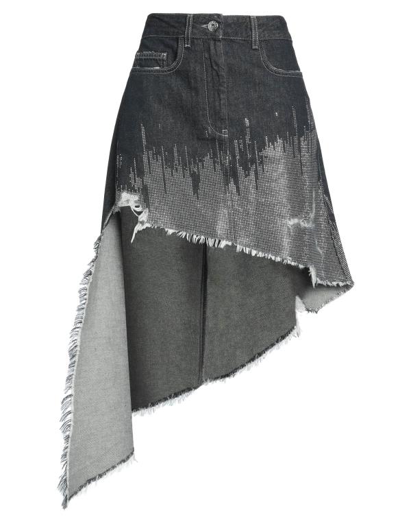 yz J.W.A_[\ fB[X XJ[g {gX Denim skirt Black