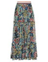 【送料無料】 ミッソーニ レディース スカート ボトムス Maxi Skirts Blue