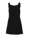 【送料無料】 ヴェルサーチ レディース ワンピース トップス Short dress Black