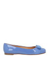 【送料無料】 フェラガモ レディース ベルト アクセサリー Ballet flats Light blue