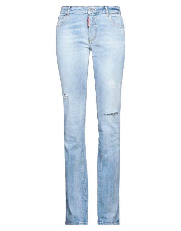 【送料無料】 ディースクエアード レディース デニムパンツ ジーンズ ボトムス Denim pants Blue