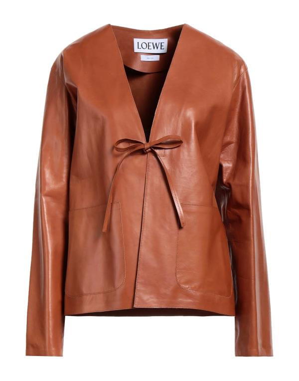 【送料無料】 ロエベ レディース ジャケット・ブルゾン ブレザー アウター Blazer Tanのサムネイル