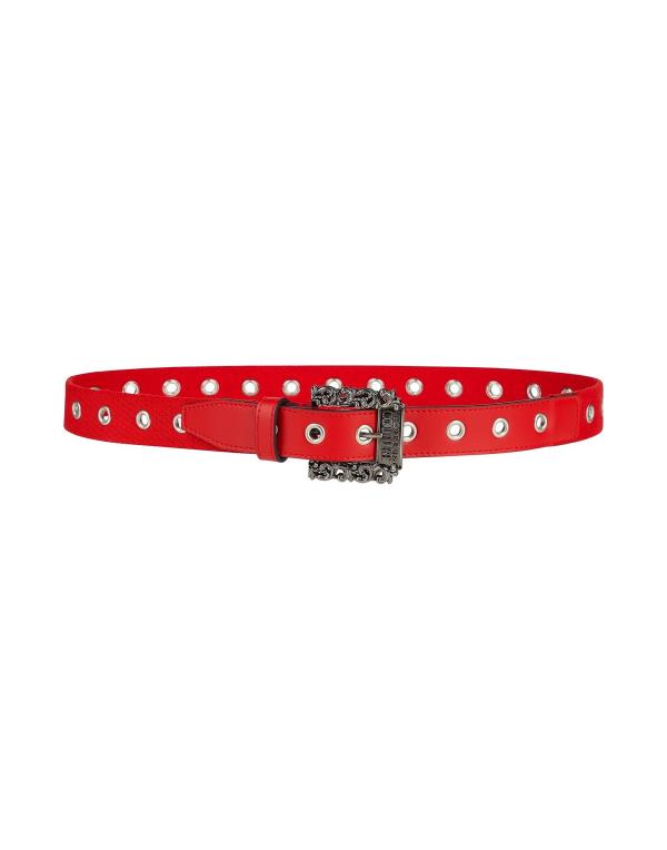 ヴェルサーチェ ベルト（レディース） 【送料無料】 ヴェルサーチ レディース ベルト アクセサリー Regular belt Red