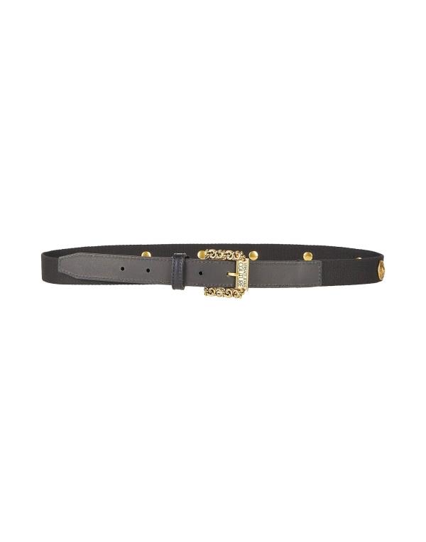 ヴェルサーチ ベルト（レディース） 【送料無料】 ヴェルサーチ レディース ベルト アクセサリー Regular belt Black