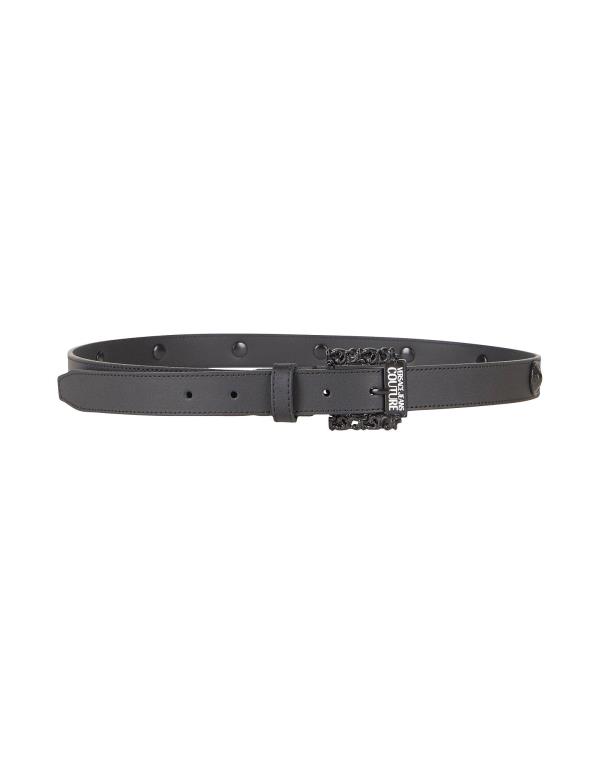 ヴェルサーチ ベルト（レディース） 【送料無料】 ヴェルサーチ レディース ベルト アクセサリー Regular belt Black