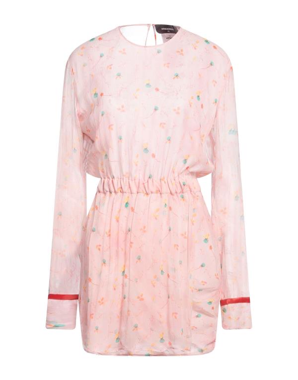 【送料無料】 ディースクエアード レディース ワンピース トップス Short dress Light pink