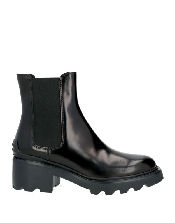 トッズ ブーツ レディース 【送料無料】 トッズ レディース ブーツ・レインブーツ ブーティ シューズ Ankle boot Black