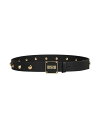 ヴェルサーチ ベルト（レディース） 【送料無料】 ヴェルサーチ レディース ベルト アクセサリー Regular belt Black