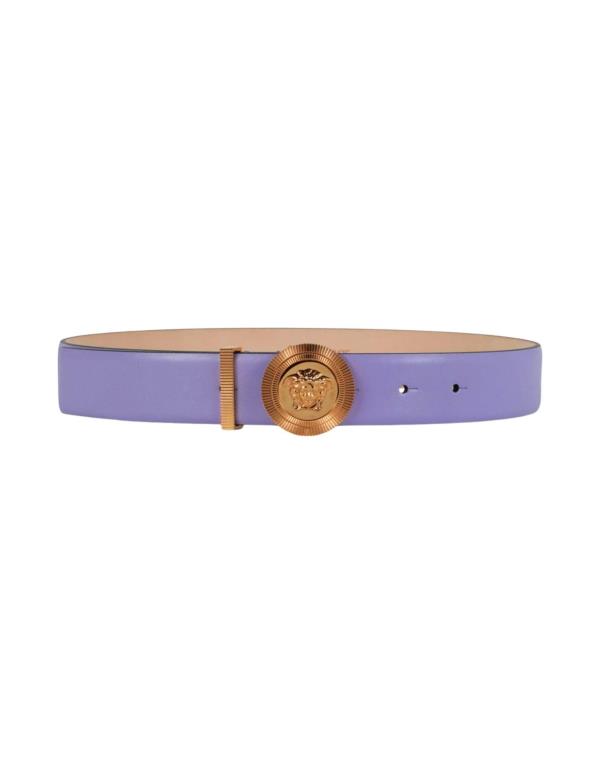 ヴェルサーチェ ベルト（レディース） 【送料無料】 ヴェルサーチ レディース ベルト アクセサリー Regular belt Purple