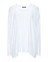 【送料無料】 ビアンコギアッチオ レディース Tシャツ トップス T-shirt White