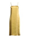 【送料無料】 メルシー レディース ワンピース トップス Midi dress Ocher