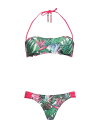 yz tH[MulX fB[X ㉺Zbg  Bikini Green