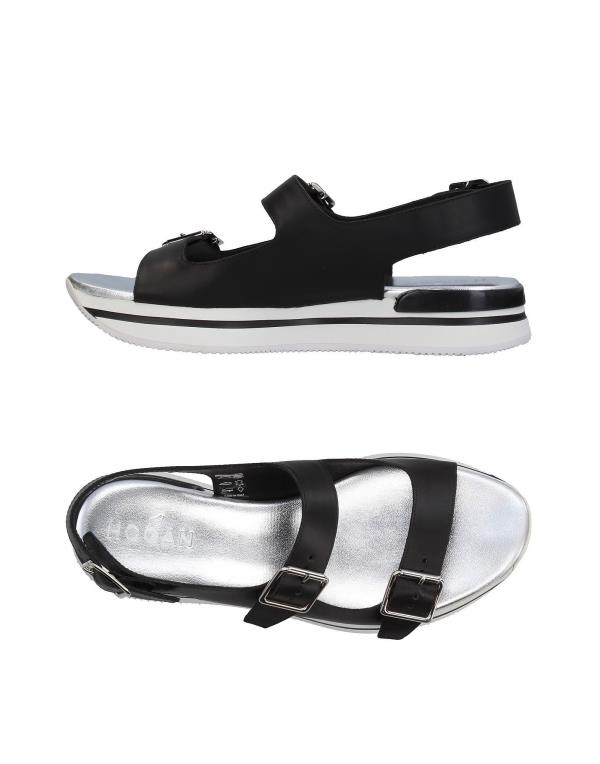 【送料無料】 ホーガン レディース サンダル シューズ Sandals Black