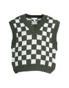 トップショップ 【送料無料】 トップショップ レディース ニット・セーター アウター Sleeveless sweater Dark green