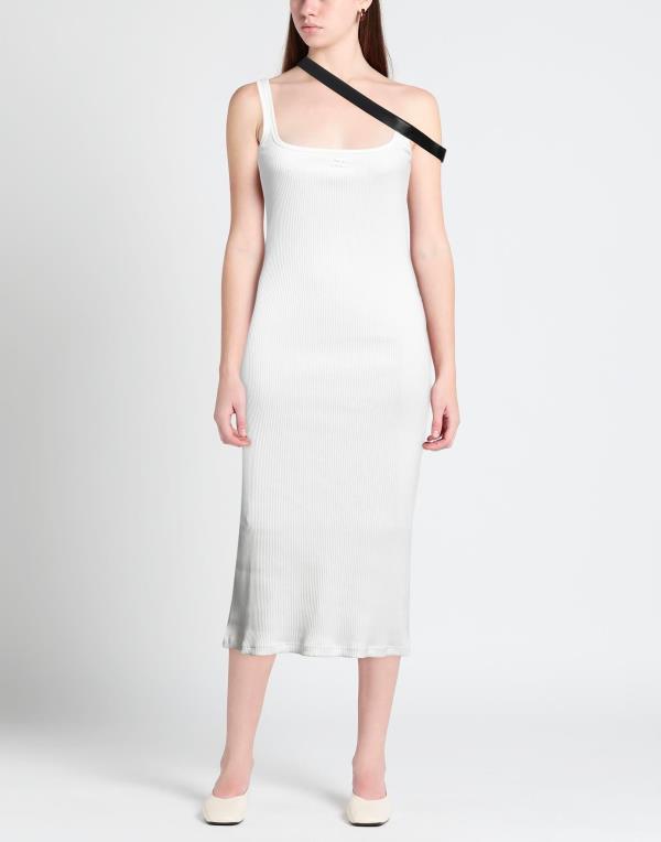 【送料無料】 クレージュ レディース ワンピース トップス Midi dress Off white