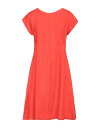  ロッソピューロ レディース ワンピース トップス Midi dress Orange