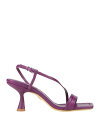 yz [NX fB[X T_ V[Y Sandals Dark purple