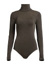 【送料無料】 ウォルフォード レディース ナイトウェア アンダーウェア Lingerie bodysuit Dark green