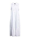 yz @lbT XRbg fB[X s[X gbvX Midi dress White