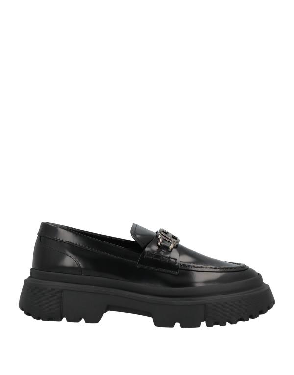 【送料無料】 ホーガン レディース スリッポン・ローファー シューズ Loafers Black