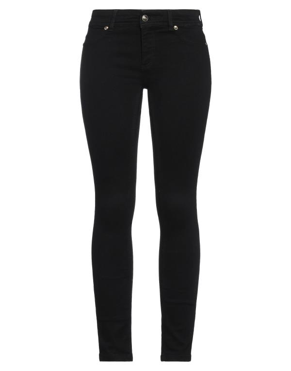 【送料無料】 ヴェルサーチ レディース デニムパンツ ジーンズ ボトムス Denim pants Black