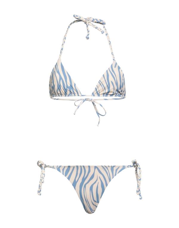 色で選ぶ水着｜【送料無料】 マネビ レディース 上下セット 水着 Bikini Pastel blue