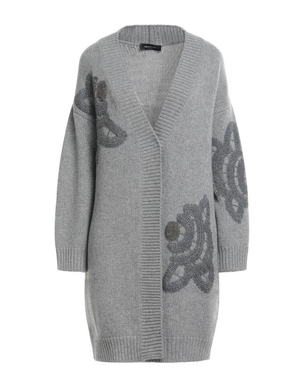 【送料無料】 ファビアナ フィリッピ レディース カーディガン アウター Cardigan Grey