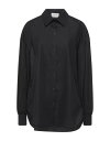 【送料無料】 アレキサンダー・マックイーン レディース シャツ トップス Solid color shirts & blouses Black