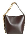 【送料無料】 ステラマッカートニー レディース ハンドバッグ バッグ Handbag Dark brown