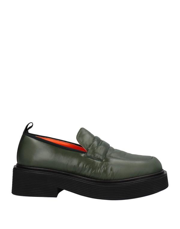 【送料無料】 マルニ レディース スリッポン・ローファー シューズ Loafers Dark greenのサムネイル