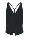 【送料無料】 アン ドゥムルメステール レディース シャツ トップス Vest Black