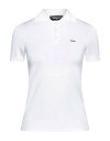 【送料無料】 ディースクエアード レディース ポロシャツ トップス Polo shirt Ivory