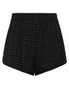  ジバンシー レディース ハーフパンツ・ショーツ ボトムス Shorts & Bermuda Black