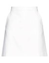 【送料無料】 レッドバレンティノ レディース スカート ボトムス Mini skirt Off white