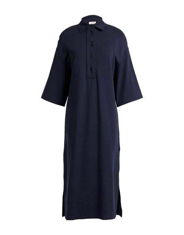 【送料無料】 バレナ レディース ワンピース トップス Midi dress Midnight blue
