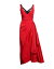 ̵ 쥭ޥå ǥ ԡ ȥåץ Long dress Red