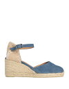 【送料無料】 カスタ ニエール レディース スリッポン・ローファー シューズ Espadrilles Slate blue