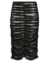  ヌメロ ヴェントゥーノ レディース スカート ボトムス Midi skirt Black