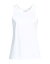 【送料無料】 ルルスタジオ レディース タンクトップ トップス Tank top White