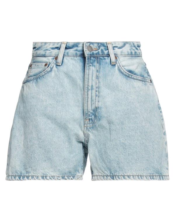  ヌーディージーンズ レディース ハーフパンツ・ショーツ デニムショーツ ボトムス Denim shorts Blue