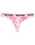 【送料無料】 モスキーノ レディース パンツ アンダーウェア Thongs Pink